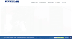 Desktop Screenshot of bockmeyer-bau.de